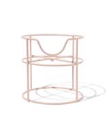 HEMA Limonadetap standaard 16.5x16.5x16cm metaal roze