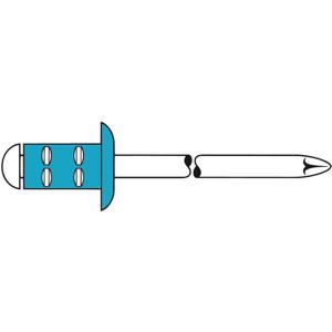 Gesipa 1464829 Popnagel (Ø x l) 4.8 mm x 10 mm RVS RVS 50 stuk(s)