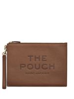 Marc Jacobs pochette The Large Leather - Marron