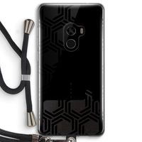 Geometrisch patroon: Xiaomi Mi Mix 2 Transparant Hoesje met koord