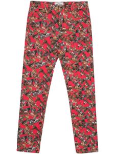 Vivienne Westwood pantalon à logo Orb imprimé - Rouge