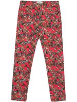 Vivienne Westwood pantalon à logo Orb imprimé - Rouge