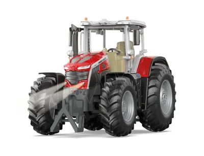 Massey Ferguson 9S met Bluetooth-app-bediening op schaal 1:32