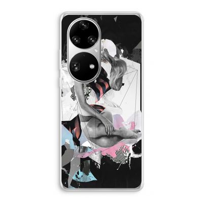 Camouflage de sommeil: Huawei P50 Pro Transparant Hoesje