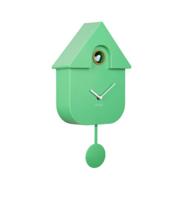 Karlsson Wandklok Modern Cuckoo - Groen