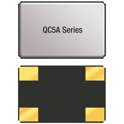 Qantek Kristal QC5A25.0000F12B12R SMD-4 25 MHz 12 pF 3.2 mm 5 mm 0.8 mm 1 stuk(s) Tape cut