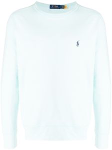 Polo Ralph Lauren sweat en jersey à logo Polo Pony - Bleu