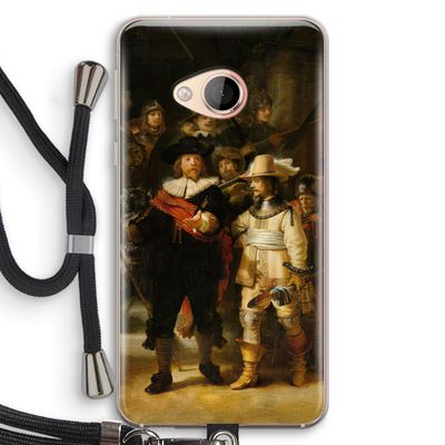 De Nachtwacht: HTC U Play Transparant Hoesje met koord