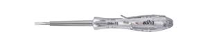 Wiha SB25511 Spanningszoeker SoftFinish eenpolig,110 - 250 Volt sleufkop transparant, met clip 3.0 mm - 35378