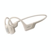 Shokz OpenRun Pro Hoofdtelefoons Draadloos oorhaak Sporten Bluetooth Beige - thumbnail