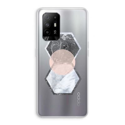Creatieve toets: Oppo A94 5G Transparant Hoesje