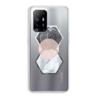 Creatieve toets: Oppo A94 5G Transparant Hoesje