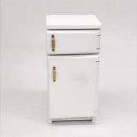 1:12 Doll House mini keuken model koelkast (wit)