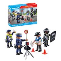 PLAYMOBIL Action Heroes politie figuren set 71730