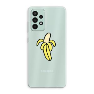 Banana: Samsung Galaxy A52s 5G Transparant Hoesje