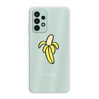 Banana: Samsung Galaxy A52s 5G Transparant Hoesje Banana: Samsung Galaxy A52s 5G Transparant Hoesje