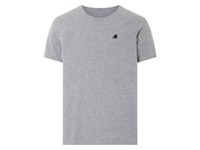 LIVERGY Heren T-shirt (Grijs, S)
