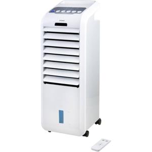DOMO DO153A Luchtkoeler 55 W (l x b x h) 28.3 x 25.3 x 71.5 cm Wit LED-display, Met afstandsbediening, Oscillerend, Timer, Met luchtbevochtiger