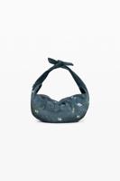 Tas met leerlook - BLACK - U