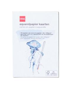 HEMA Kaarten Van Aquarelpapier A6