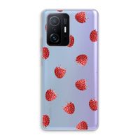 Framboosjes: Xiaomi 11T Transparant Hoesje