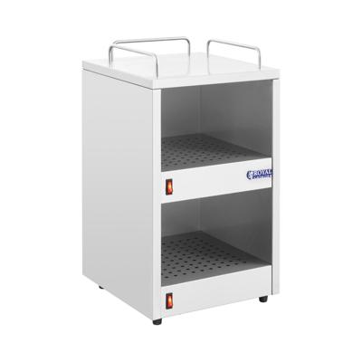 Kopjeswarmer - voor maximaal 72 kopjes - Royal Catering - 2 opslagruimten