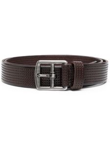 Anderson's ceinture en cuir à design perforé - Marron