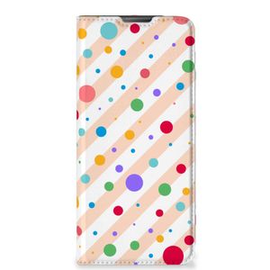 Motorola Moto E20 Hoesje met Magneet Dots