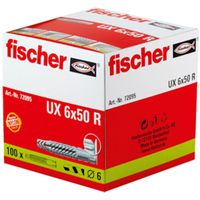 Fischer 72095 schroefanker & muurplug 100 stuk(s) 50 mm - thumbnail
