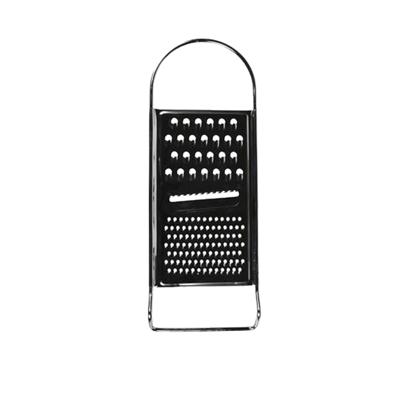 Benson Keuken rasp plat - 11 x 31 cm - zilver - chroom