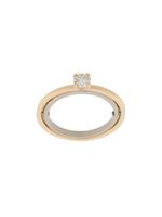 Charlotte Chesnais bague Elipse en or 18ct, or blanc et diamants - thumbnail