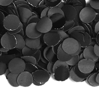 Zwarte confetti zak van 3 kilo horror/halloween feestversiering   - - thumbnail