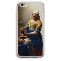 The Milkmaid: iPhone 6 Plus / 6S Plus Transparant Hoesje
