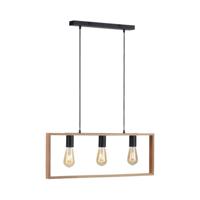 Just Light Landelijke hanglampFranky 3-lichts - 15652-18