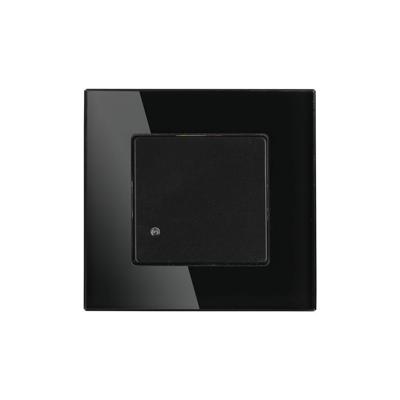 PIR Bewegingssensor - Met schemerschakelaar - 15 meter bereik - Maximaal 1200 Watt - Inbouw - Zwart