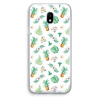 Ananas bladeren: Samsung Galaxy J3 (2017) Transparant Hoesje