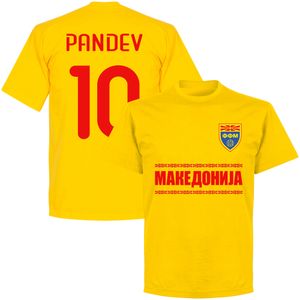 Macedonië Pandev 10 Team T-Shirt