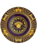 Versace plat Medusa en porcelaine - Violet