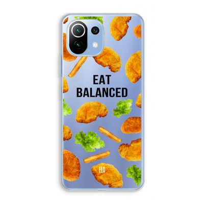 Eat Balanced: Xiaomi Mi 11 Lite Transparant Hoesje