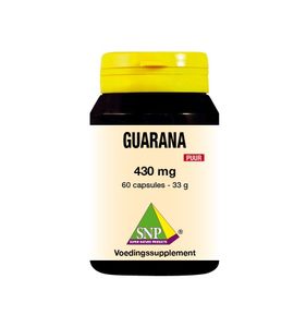 Guarana 430 mg puur