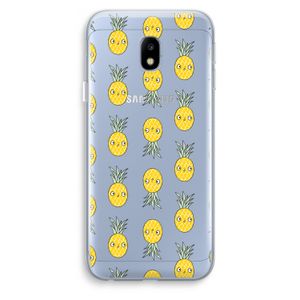 Ananas: Samsung Galaxy J3 (2017) Transparant Hoesje