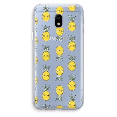 Ananas: Samsung Galaxy J3 (2017) Transparant Hoesje