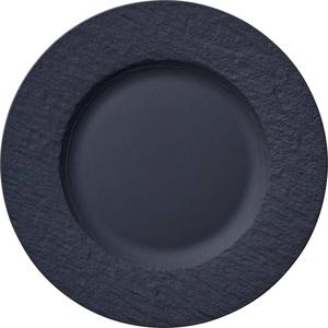 Villeroy & Boch Manufacture Rock Dinerbord Rond Porselein Zwart 6 stuk(s)