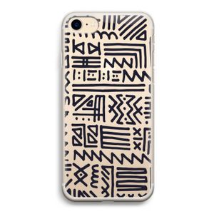 Marrakech print: iPhone 7 Transparant Hoesje
