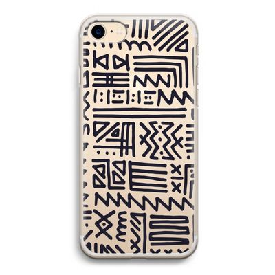 Marrakech print: iPhone 7 Transparant Hoesje