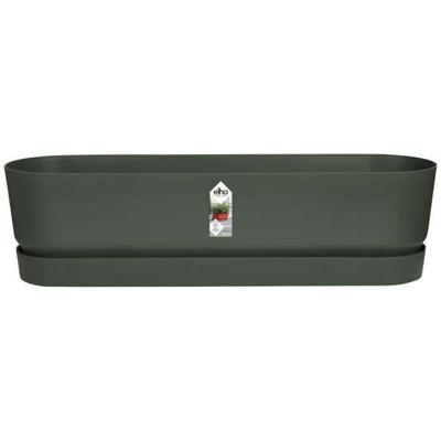 Greenville Oval Planter - Plastic - Ø50 - Zwart