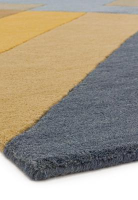 Easy Living - Vloerkleed Reef RF02 Big Zig Ochre Grey -