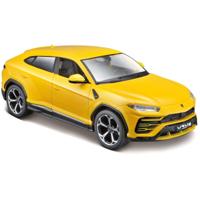 Modelauto Lamborghini - Urus - geel - schaal 1:24 - schaalmodel auto speelgoed