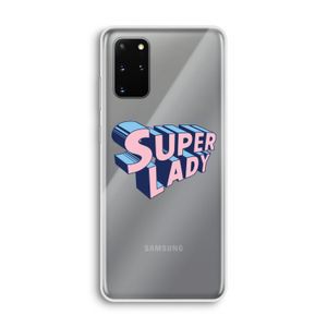 Superlady: Samsung Galaxy S20 Plus Transparant Hoesje