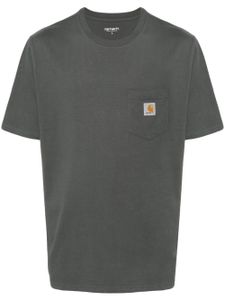 Carhartt WIP t-shirt en coton à patch logo - Vert